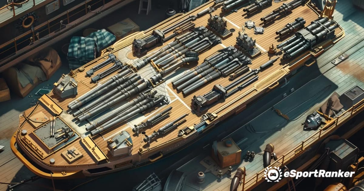 เชี่ยวชาญทะเลหลวง: การอัพเกรดเรือและพิมพ์เขียวอาวุธในหัวกะโหลกและกระดูก