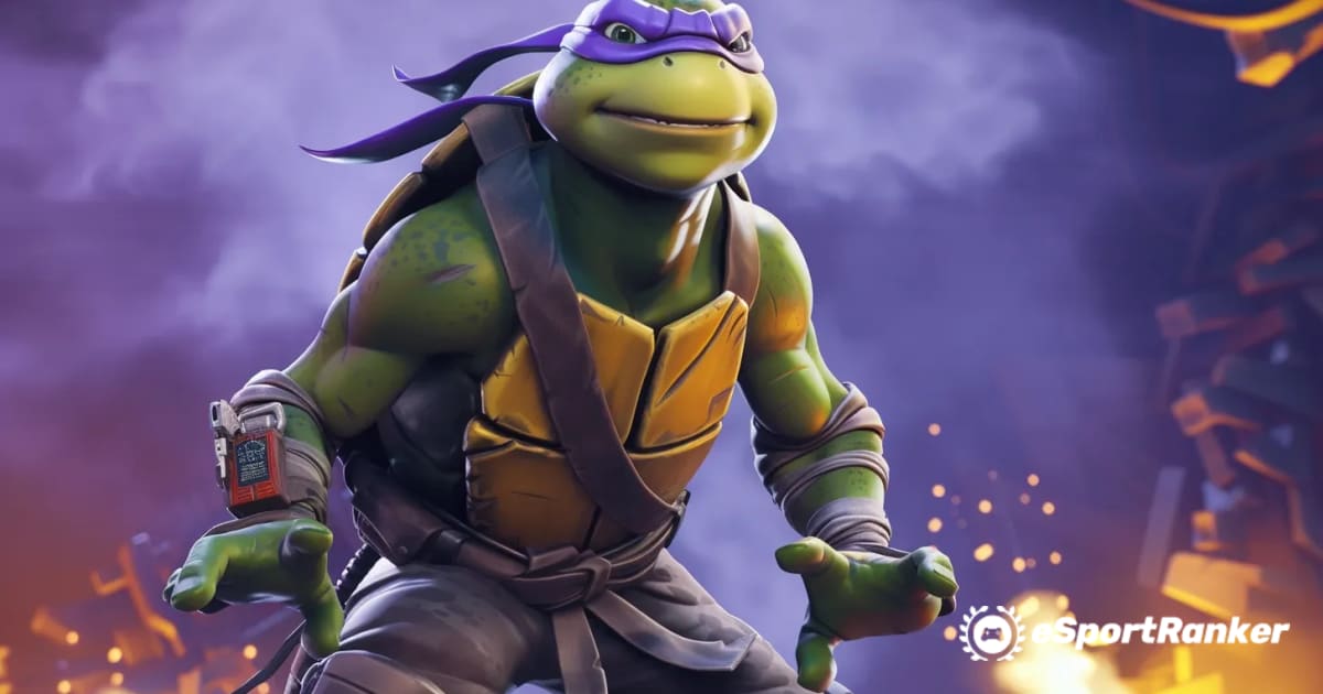 กิจกรรม Fortnite TMNT Cowabunga: รับรางวัลและเข้าร่วม Ninja Turtles Crossover